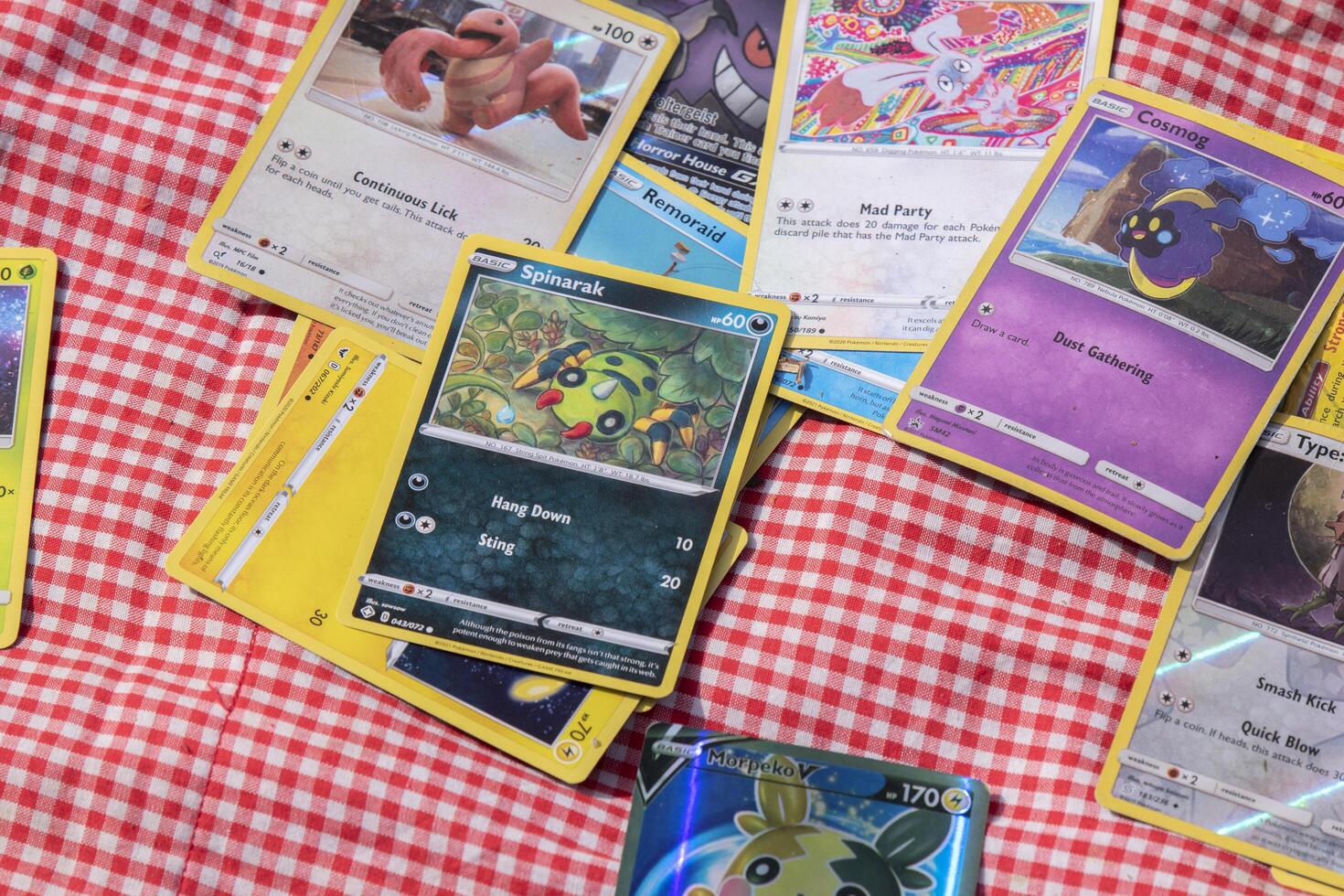 Selling Pokemon Cards At Kingsday At Amsterdam The Netherlands 27-4-2023 photo