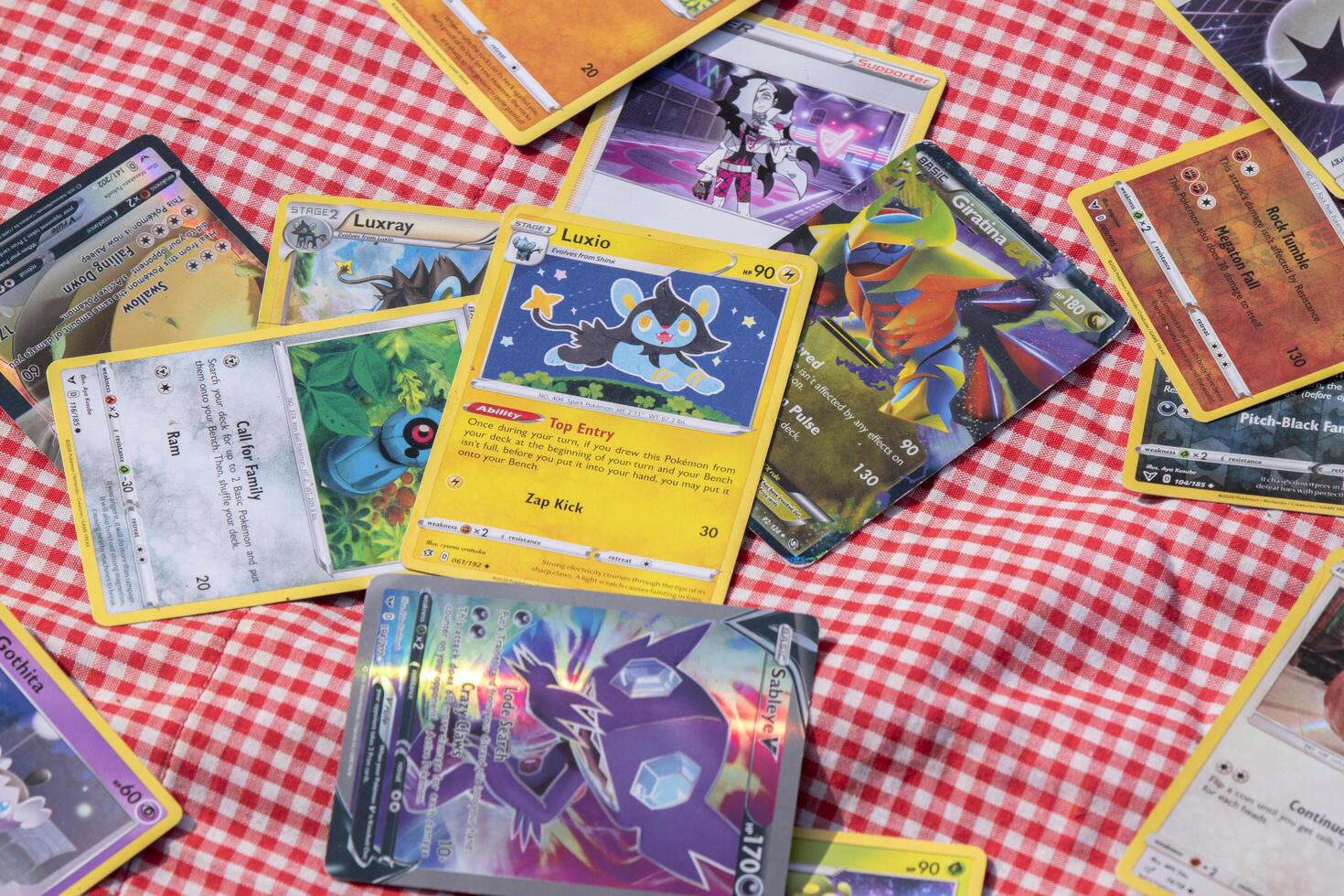 Selling Pokemon Cards At Kingsday At Amsterdam The Netherlands 27-4-2023 photo