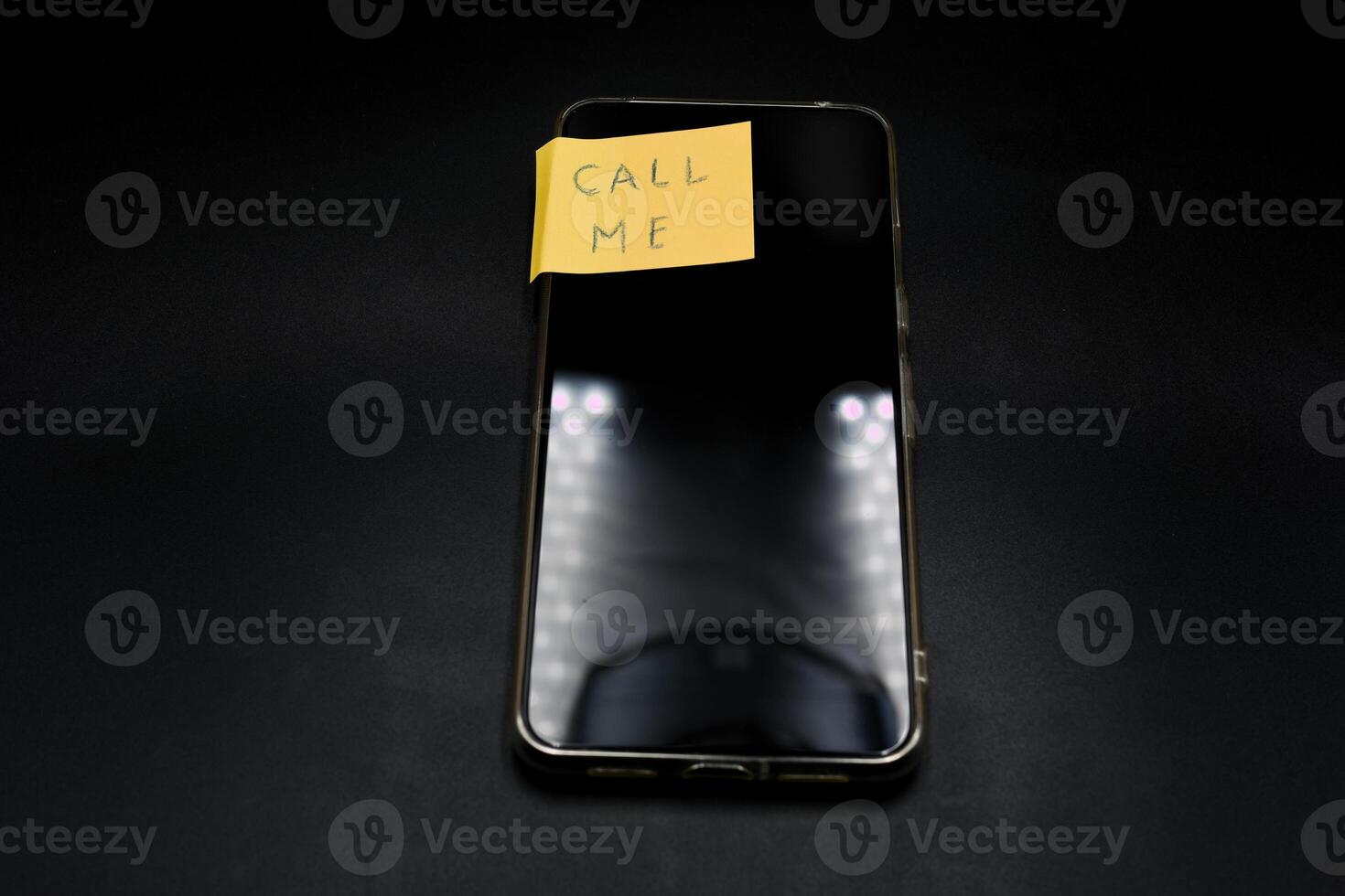 phone, mobile, sticky note, information, background, black, tech photo