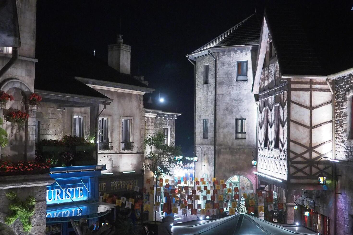 The European building style on Bana Hill photo