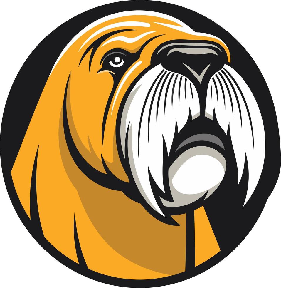 Walrus Mascot Illustration vector
