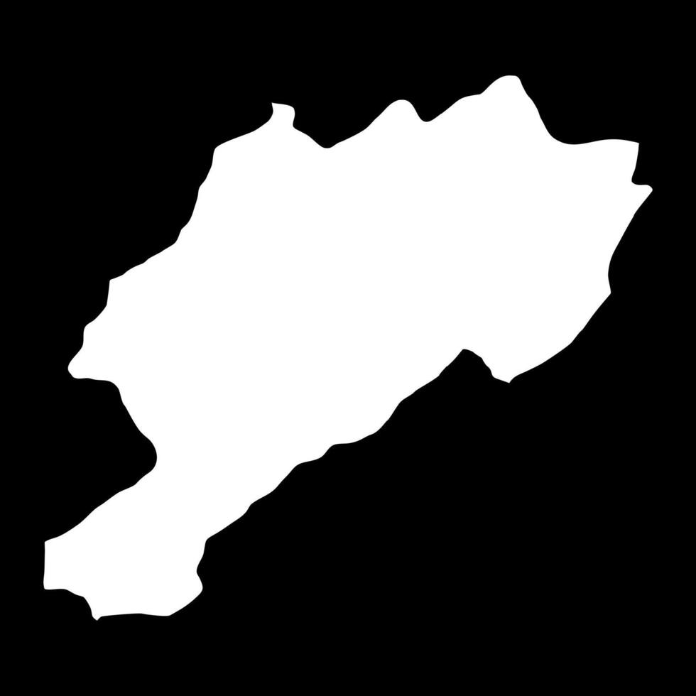 Afyonkarahisar province map, administrative divisions of Turkey. illustration. vector