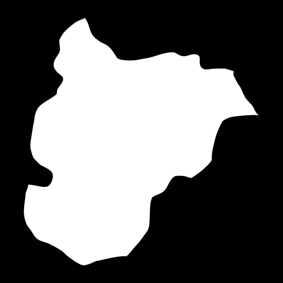 Bilecik province map, administrative divisions of Turkey. illustration. vector