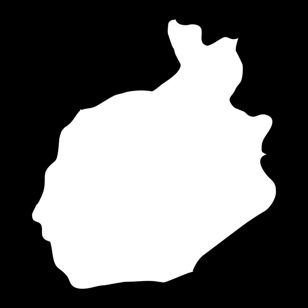 Aksaray province map, administrative divisions of Turkey. illustration. vector