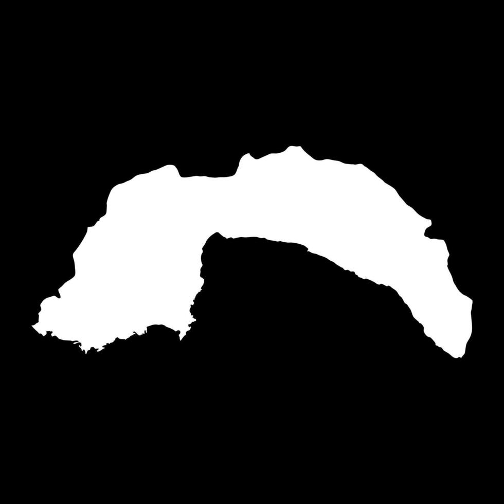 Antalya province map, administrative divisions of Turkey. illustration. vector