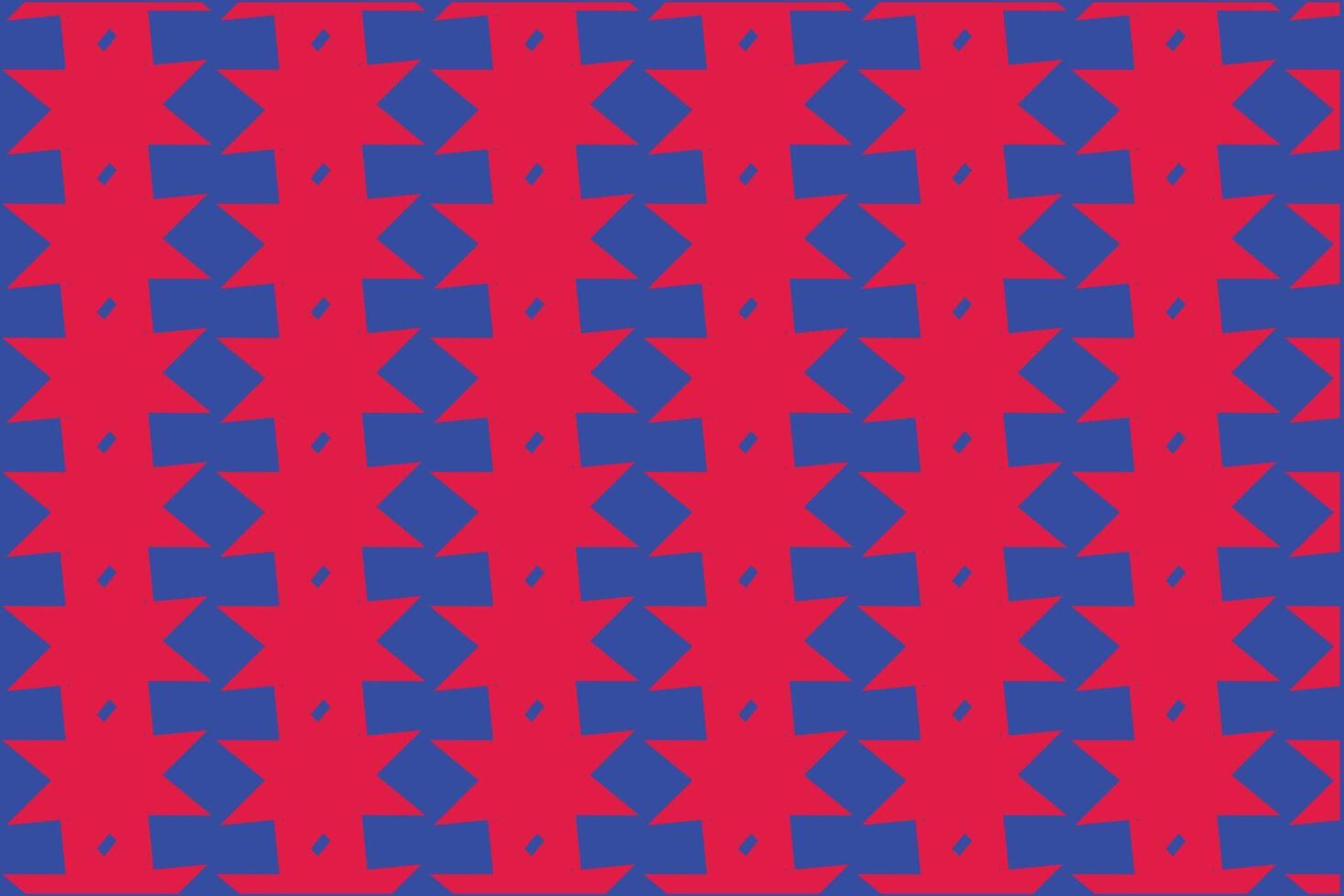 Classic red and blue chevron seamless pattern. Seamless zig zag pattern background. Regular texture background. Suitable for poster, brochure, backdrop leaflet, card, etc. vector
