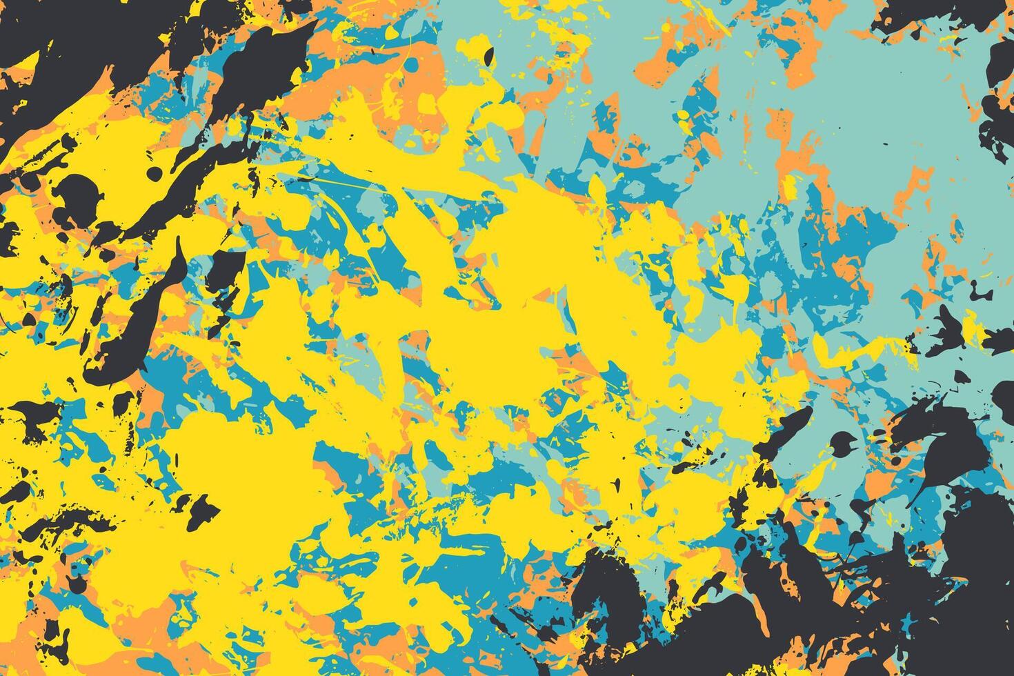 Colorful abstract grunge background design. Brush stroke drops splatter backdrop vector