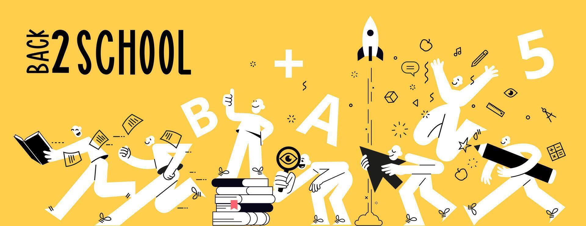 Back to school vector