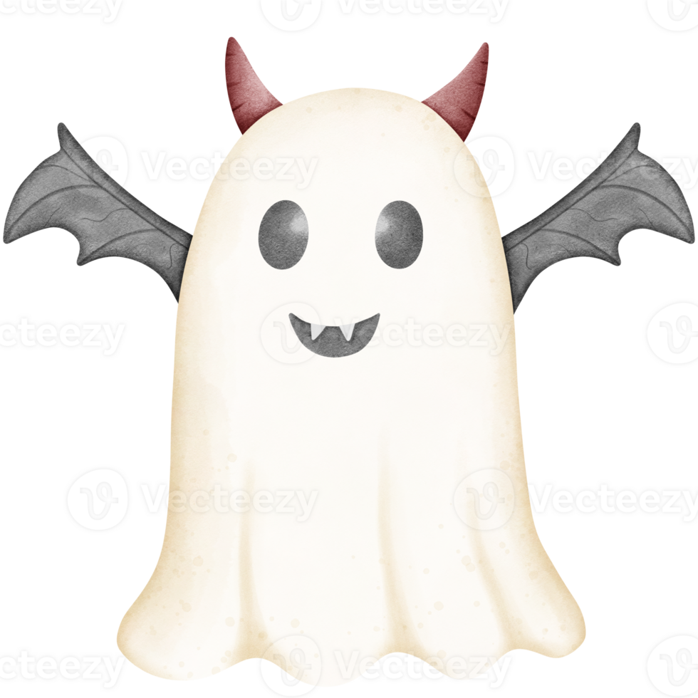 Ghost bat halloween png
