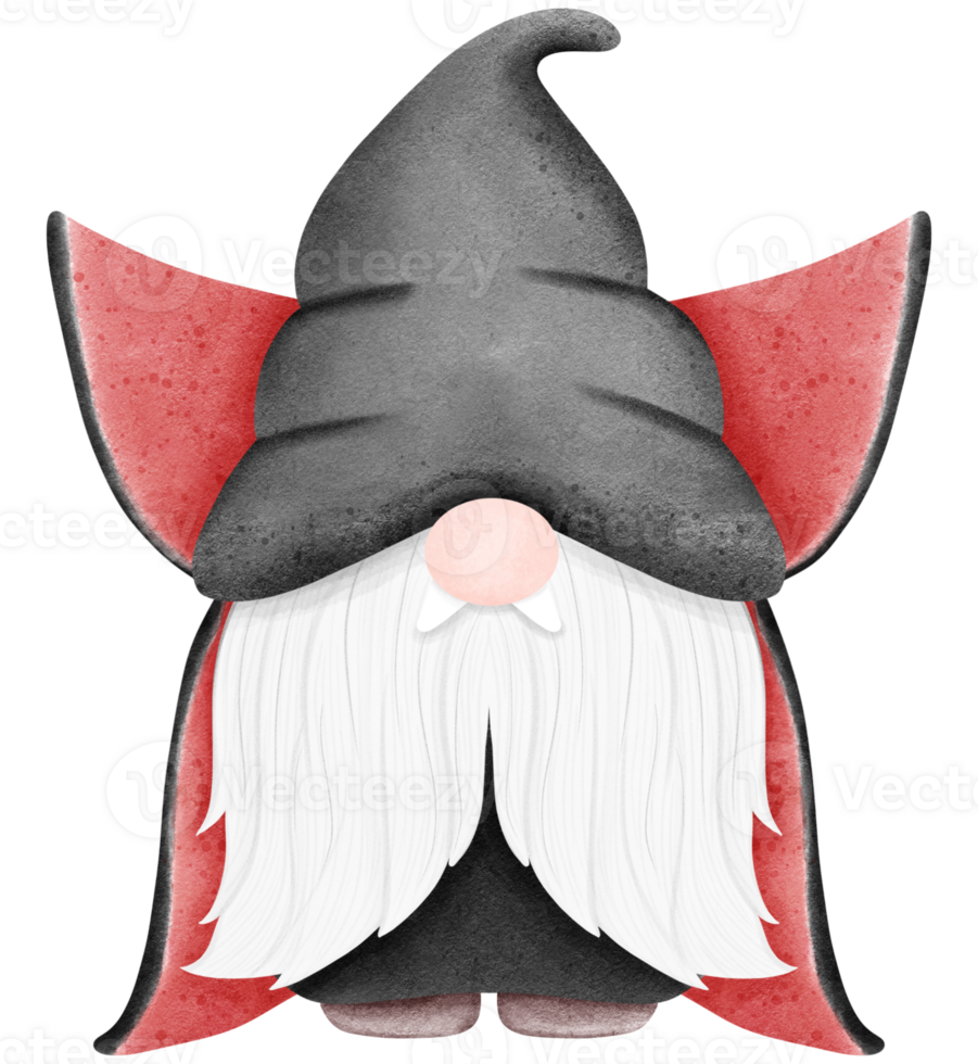 Dracula Gnome halloween png