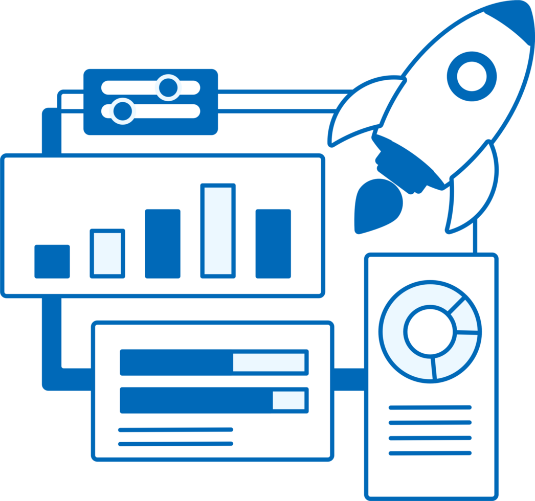 analysis of business reports, visual data analysis web dashboard png