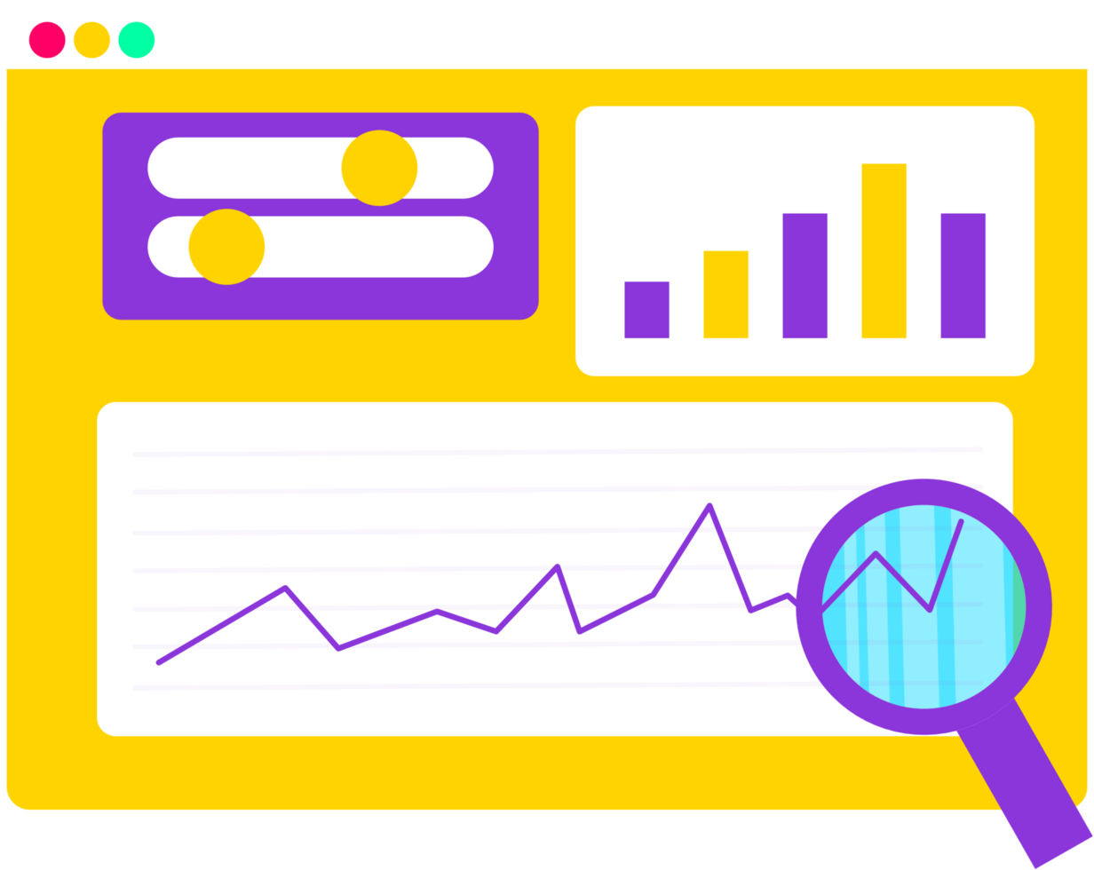 Data analytics seo optimization illustration png