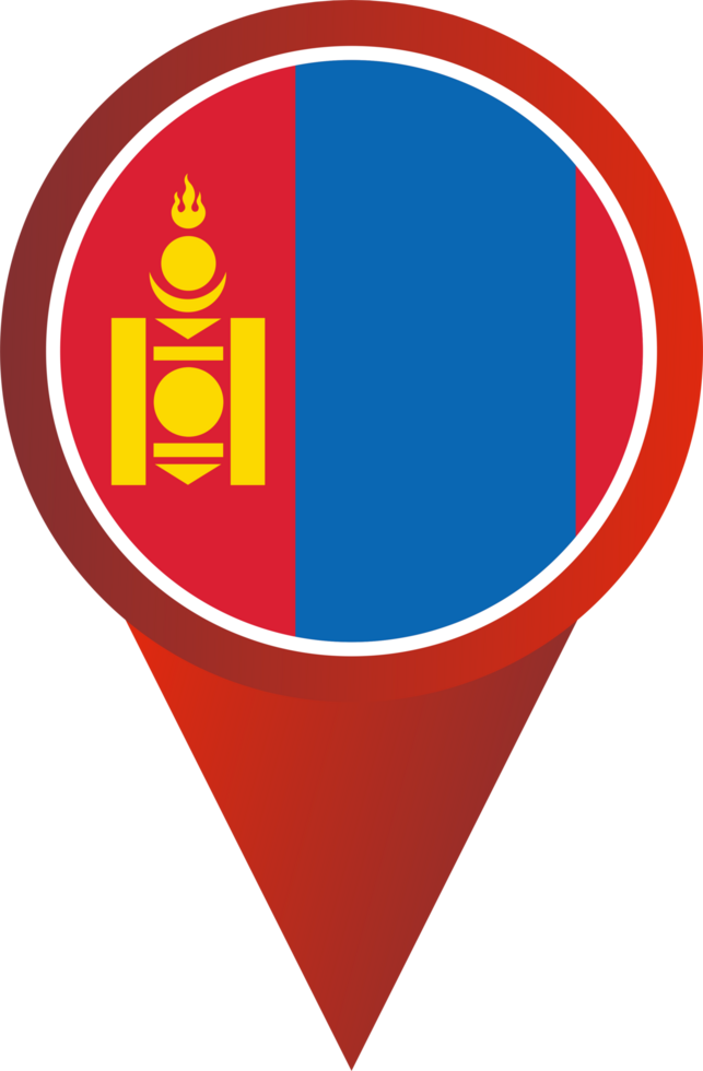 China pin map location Mongolia png