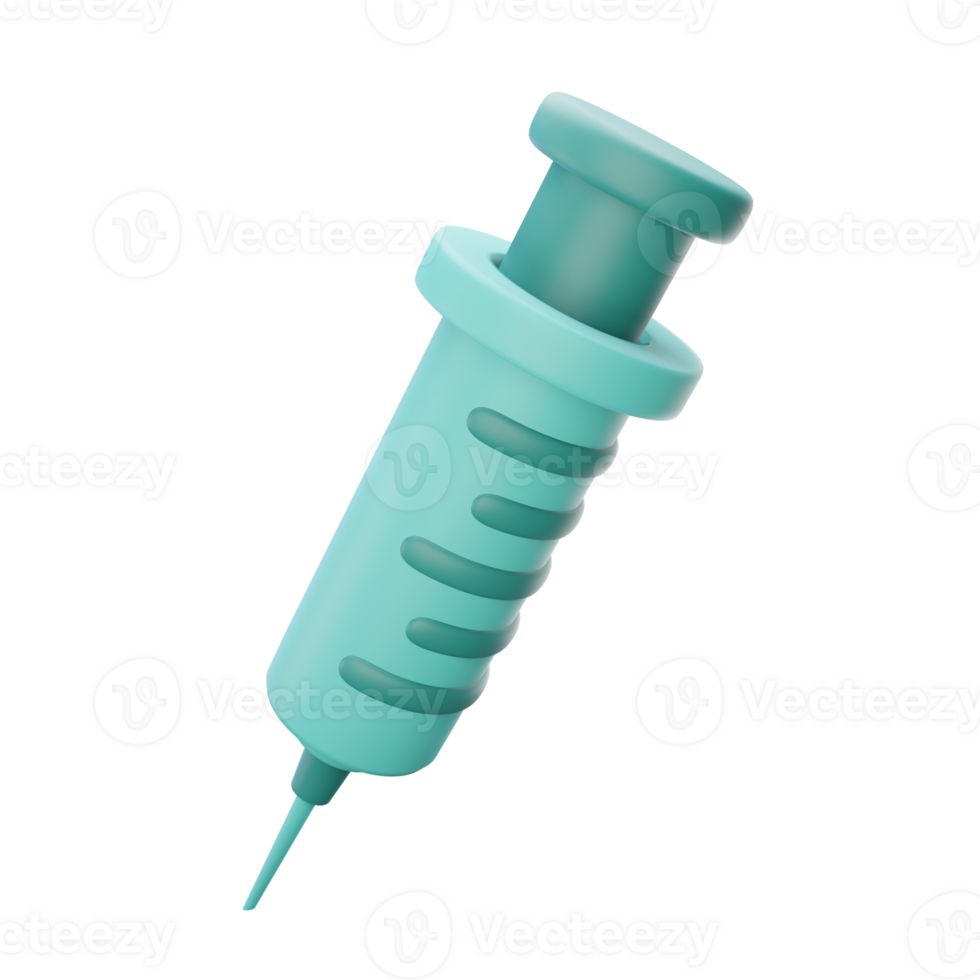 Syringe icon, illustration with concept of health, medical care and vaccination png