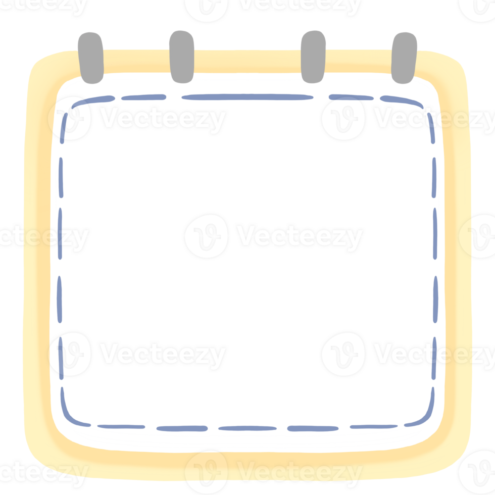 a blank notebook with a pen on it png