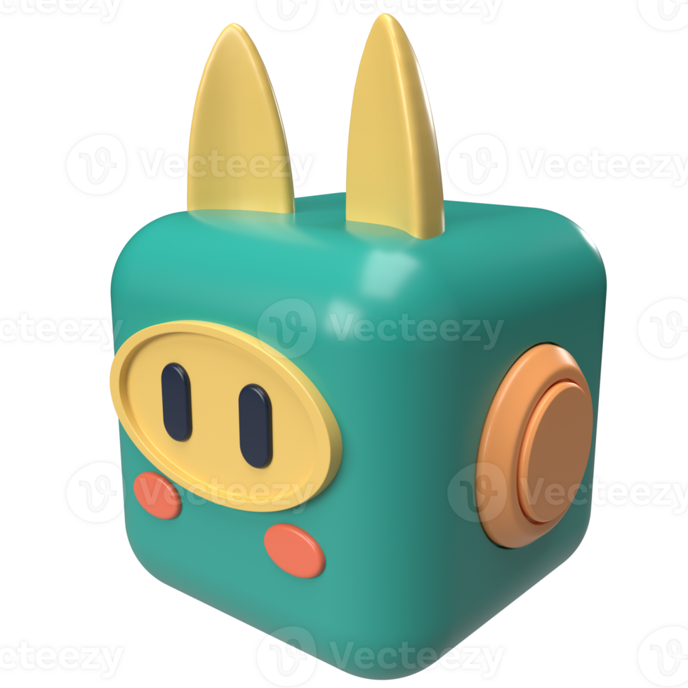 3D character space diver side view png