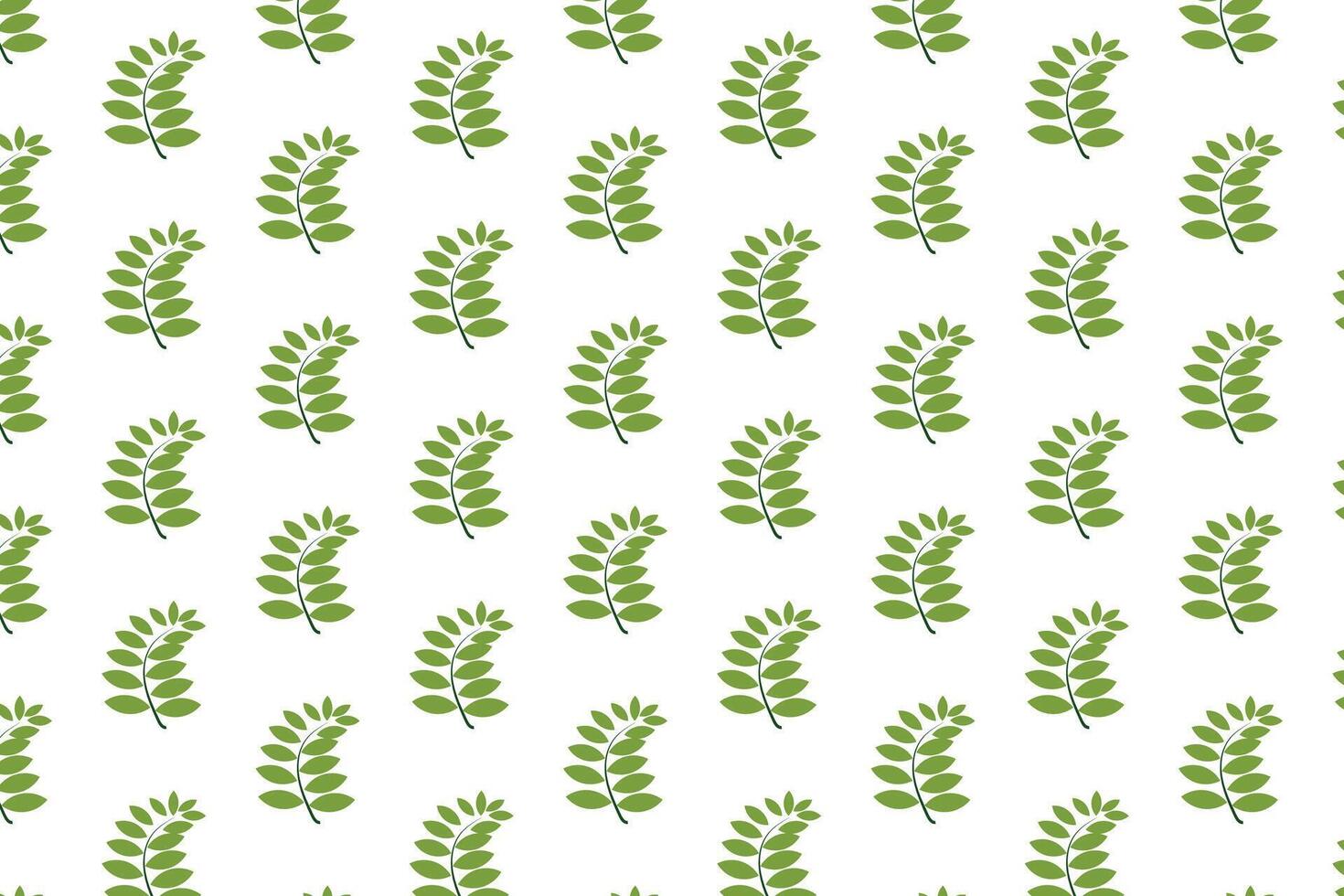 seamless pattern with green leaves file vector