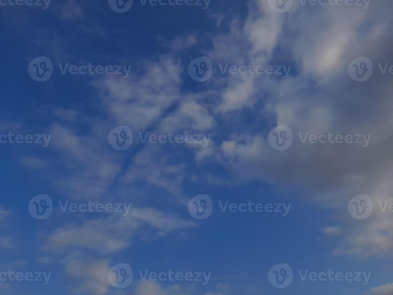 White clouds on the blue sky perfect for the background photo