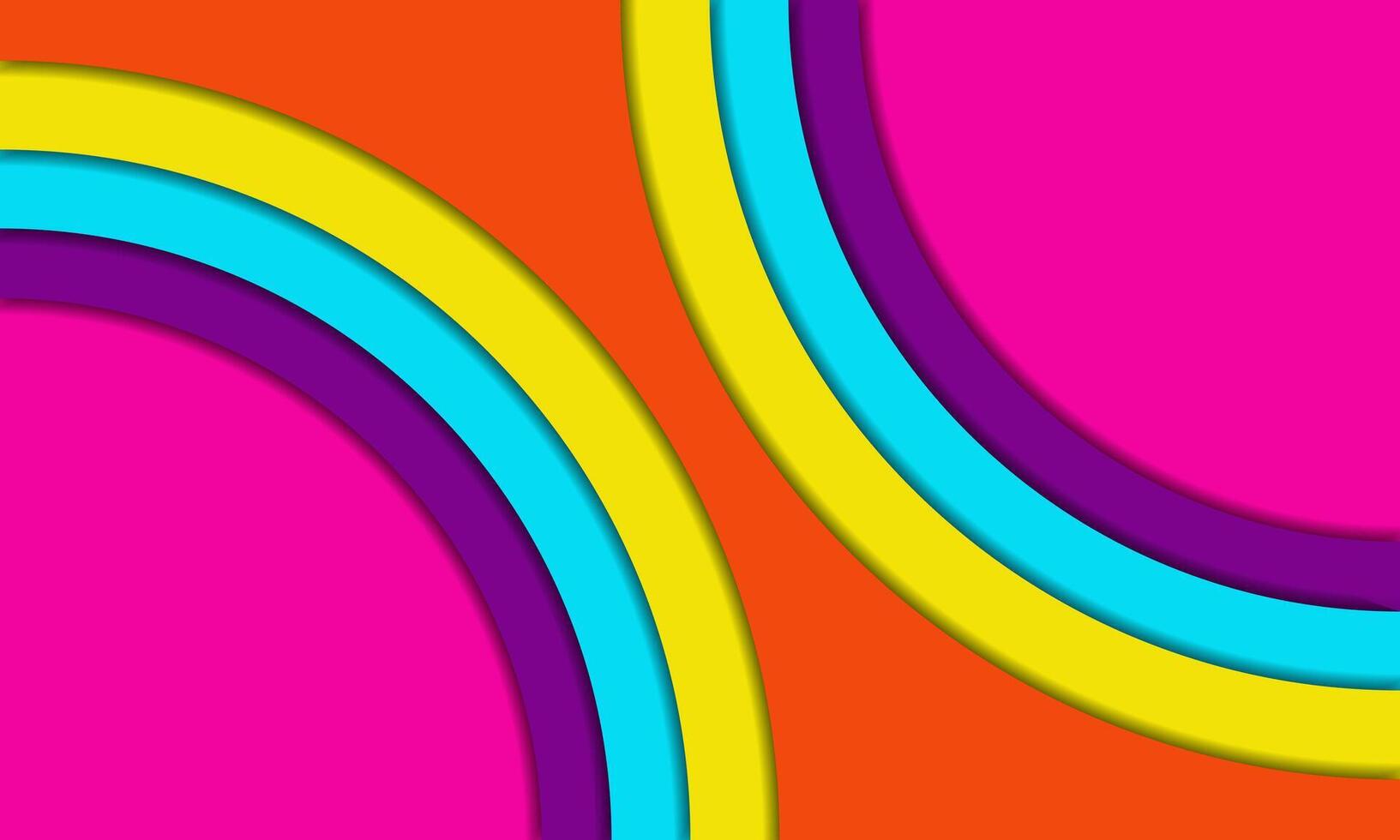 colorful abstract background with a rainbow design vector