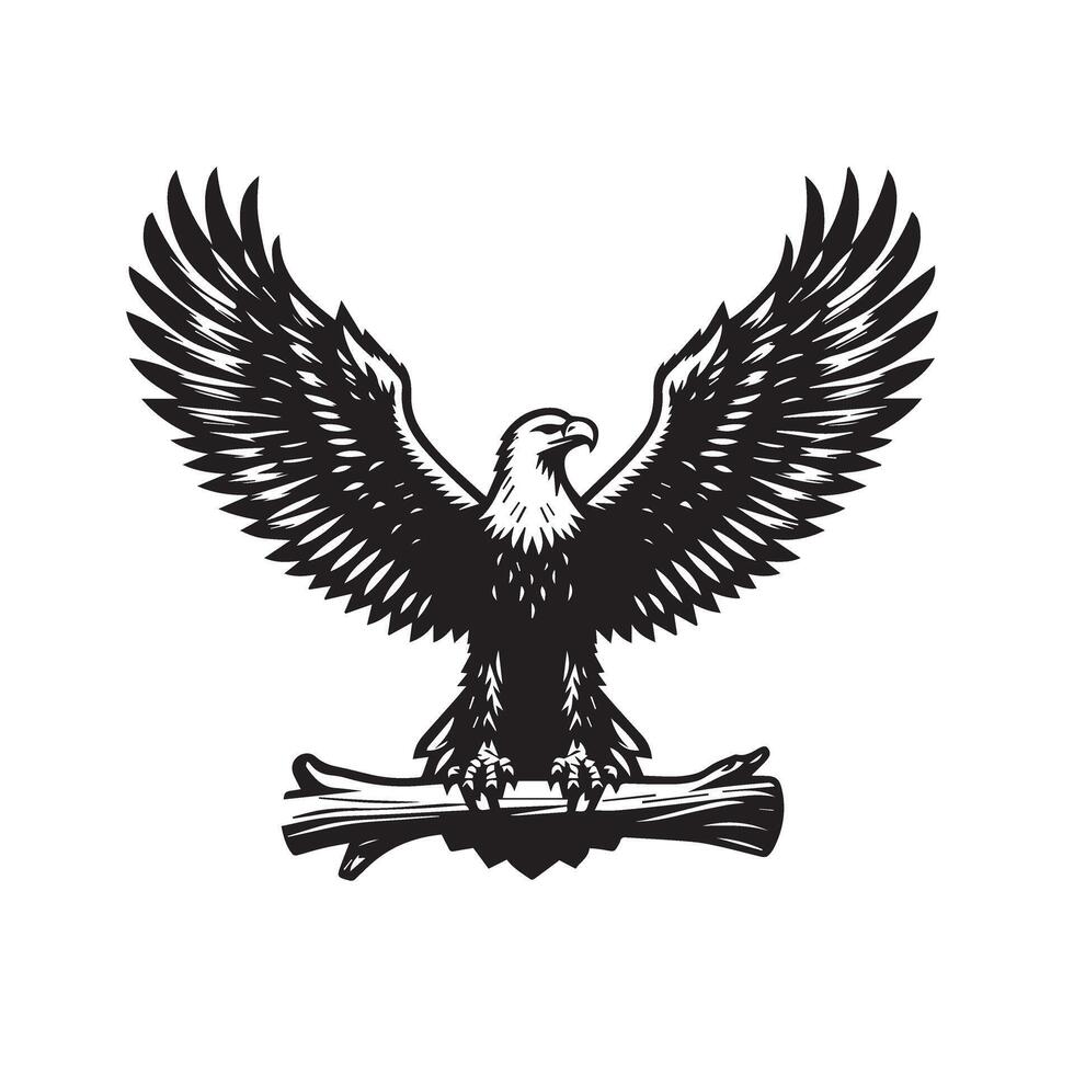 A Eagle I A Sky King Art vector
