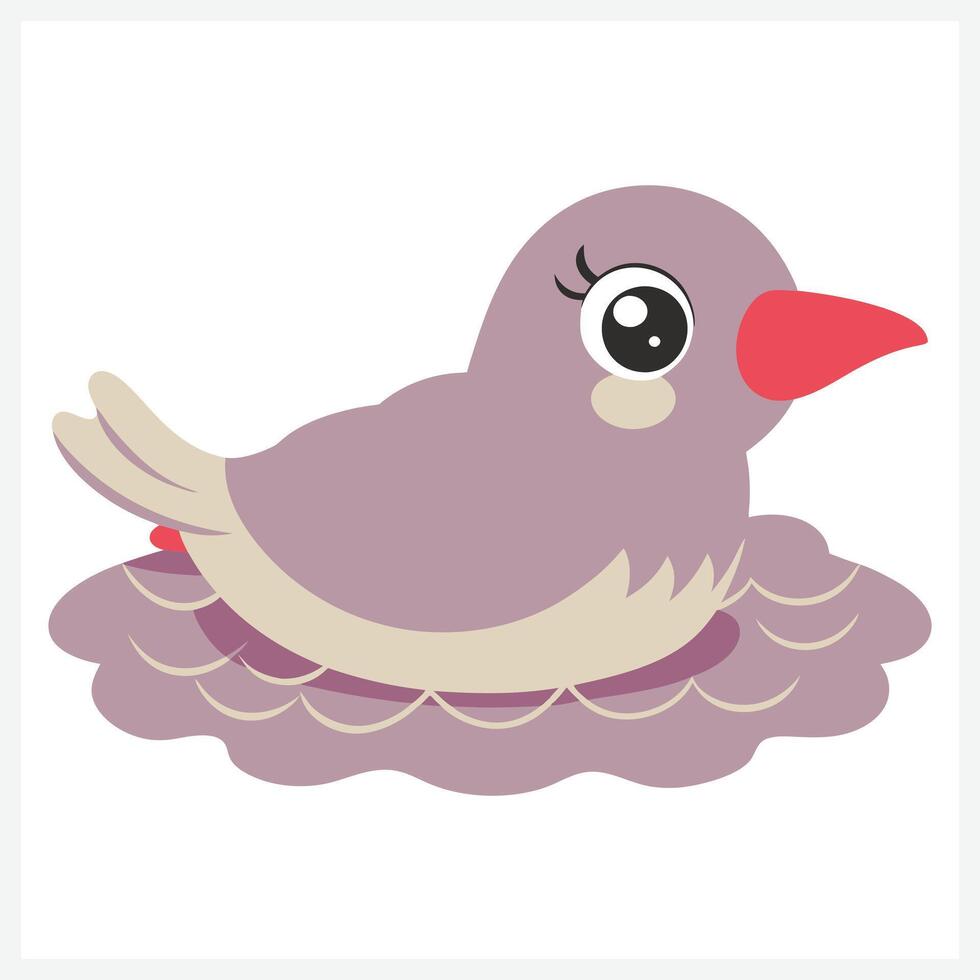 Majestic Crow Isometric Illustration on a Pristine White Background vector