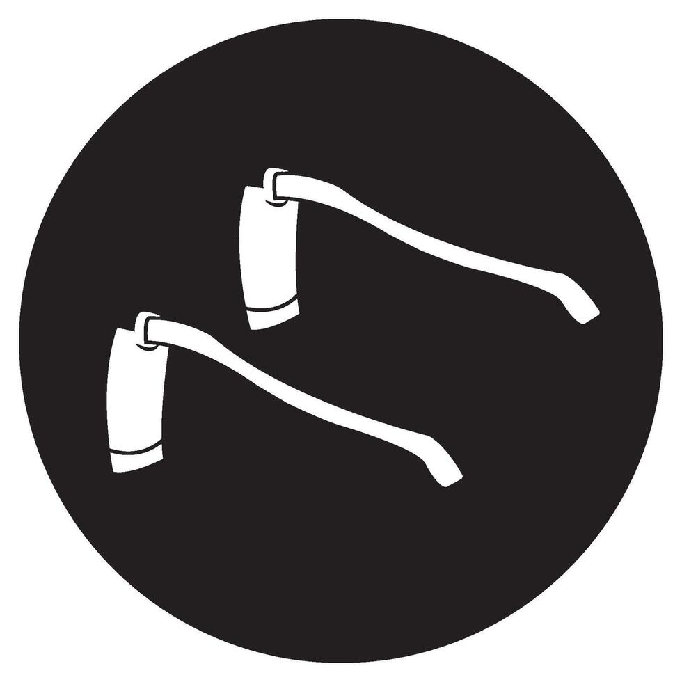 hoe icon illustration vector