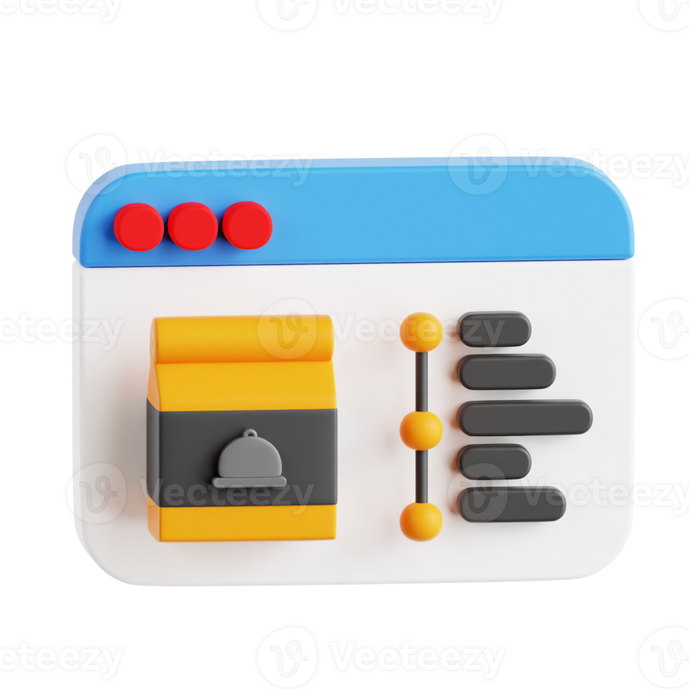 Tracking Order Delivery 3D Icon object png