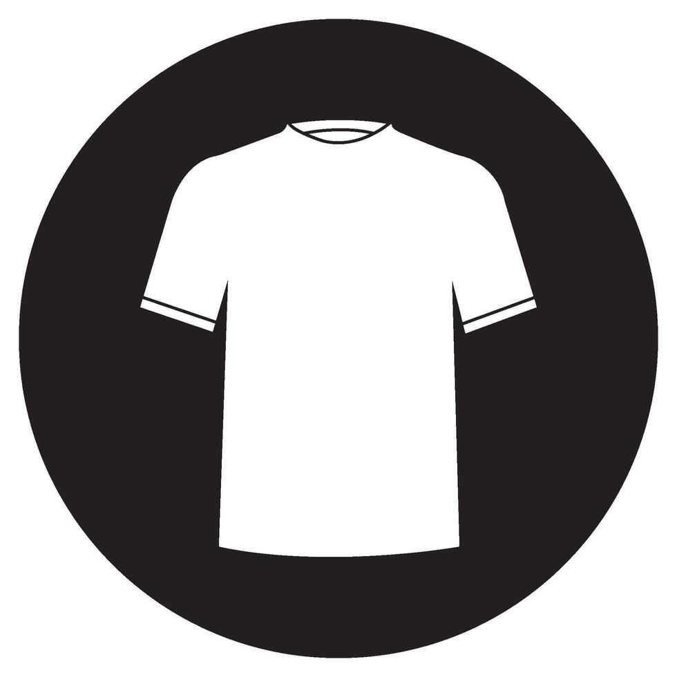 t-shirt icon simple design vector