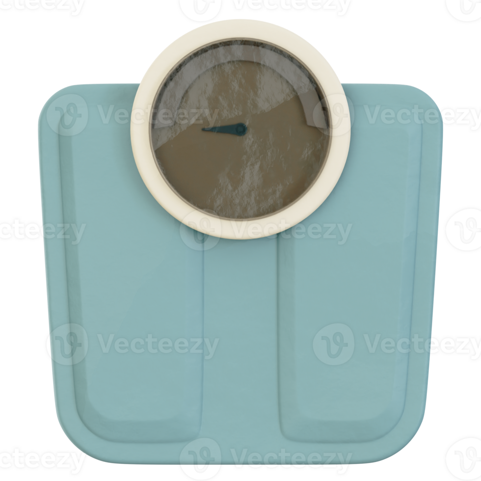 3D Weighing Scale Icon png