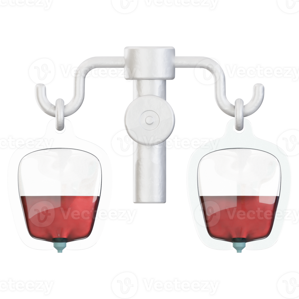 3D Stand Drip Blood Icon png