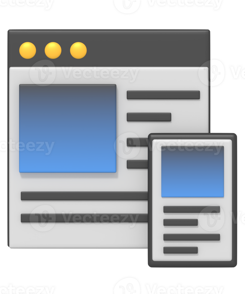 Web responsive design png