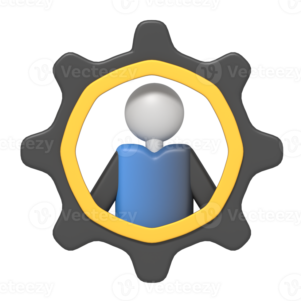 Profile setting gear png
