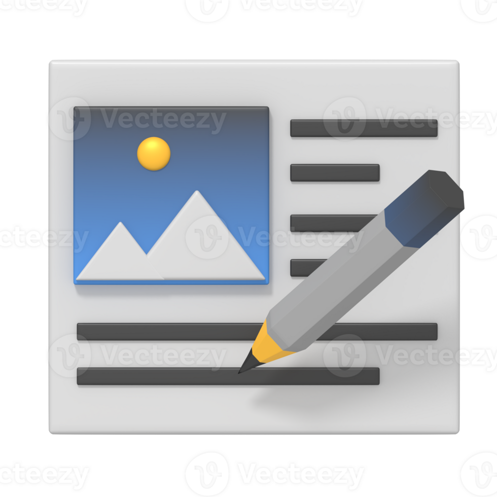 Make a content website png