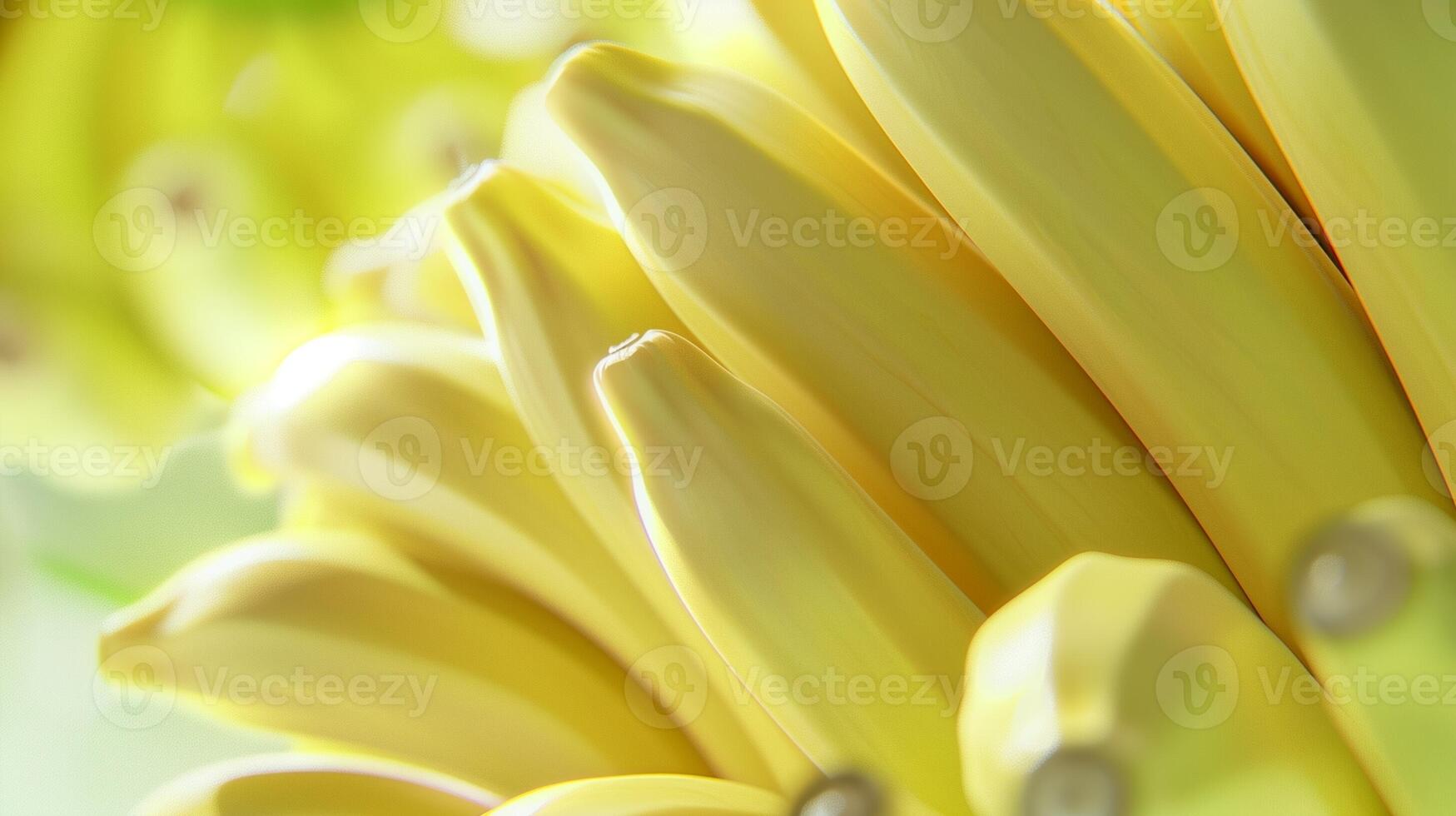 Banana fruit tropical organic real food for snack or dessert with soft light background photo