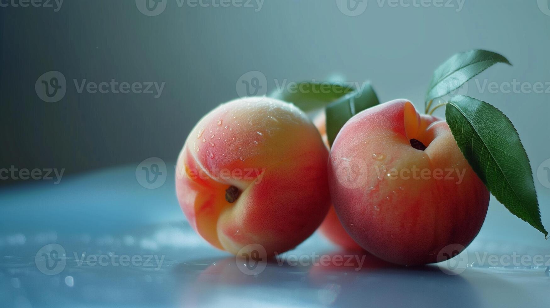 Closeup apricot fruit with natural light and shadow freshness healthy food photo