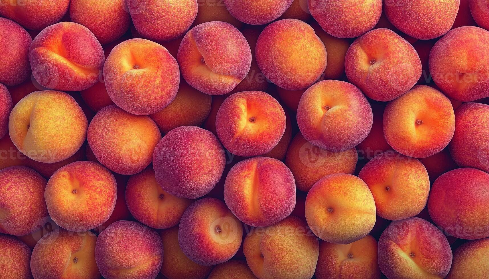 Peach vibrant pattern organic real food agriculture environment background photo