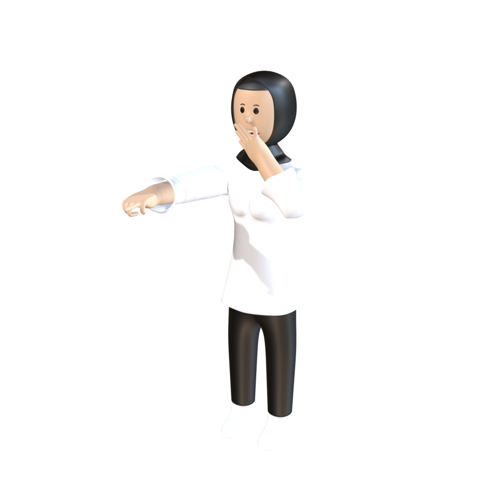 3D Character Point png