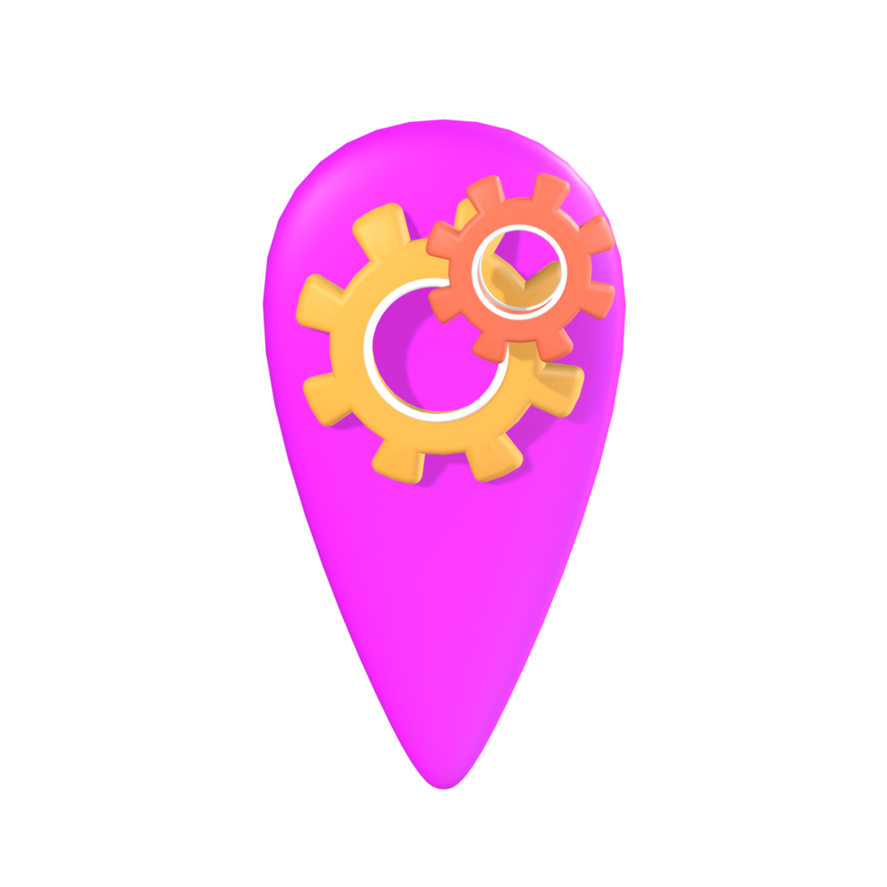 3D Icon Gear png