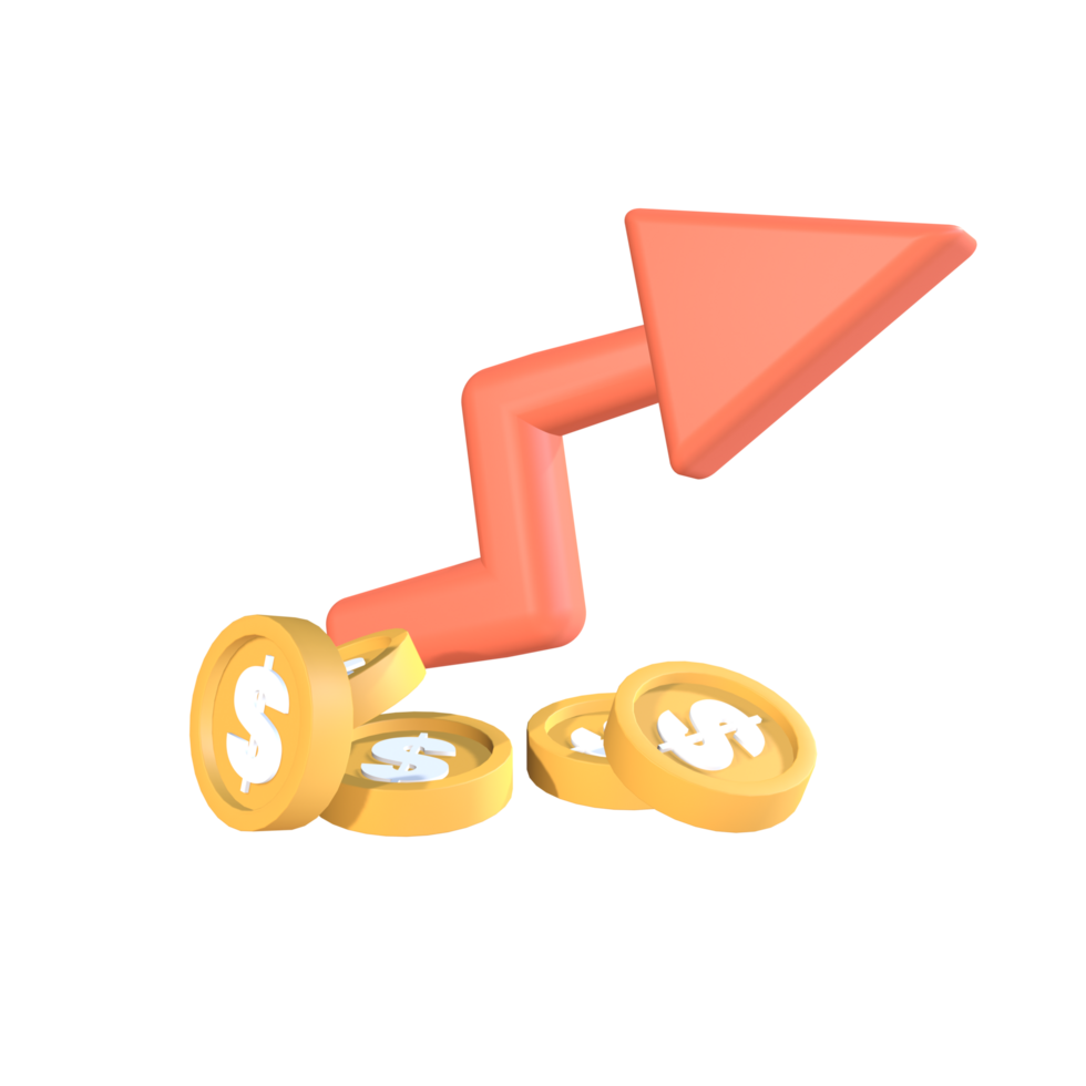 3D Icon Profit png