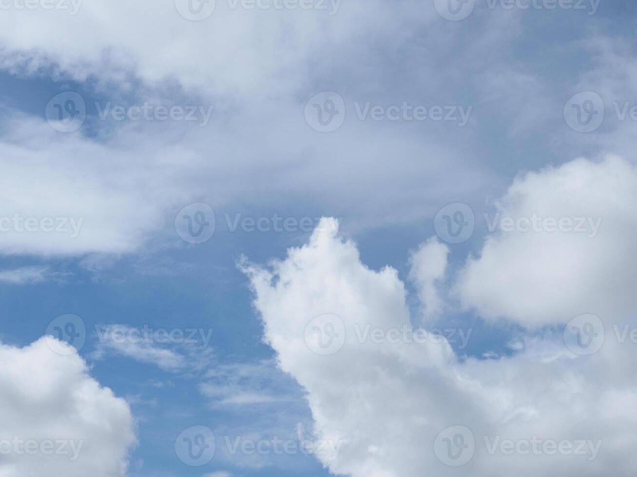 cloudy blue sky background photo