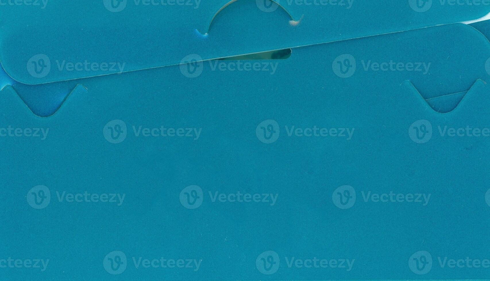 industrial style blue green plastic box photo