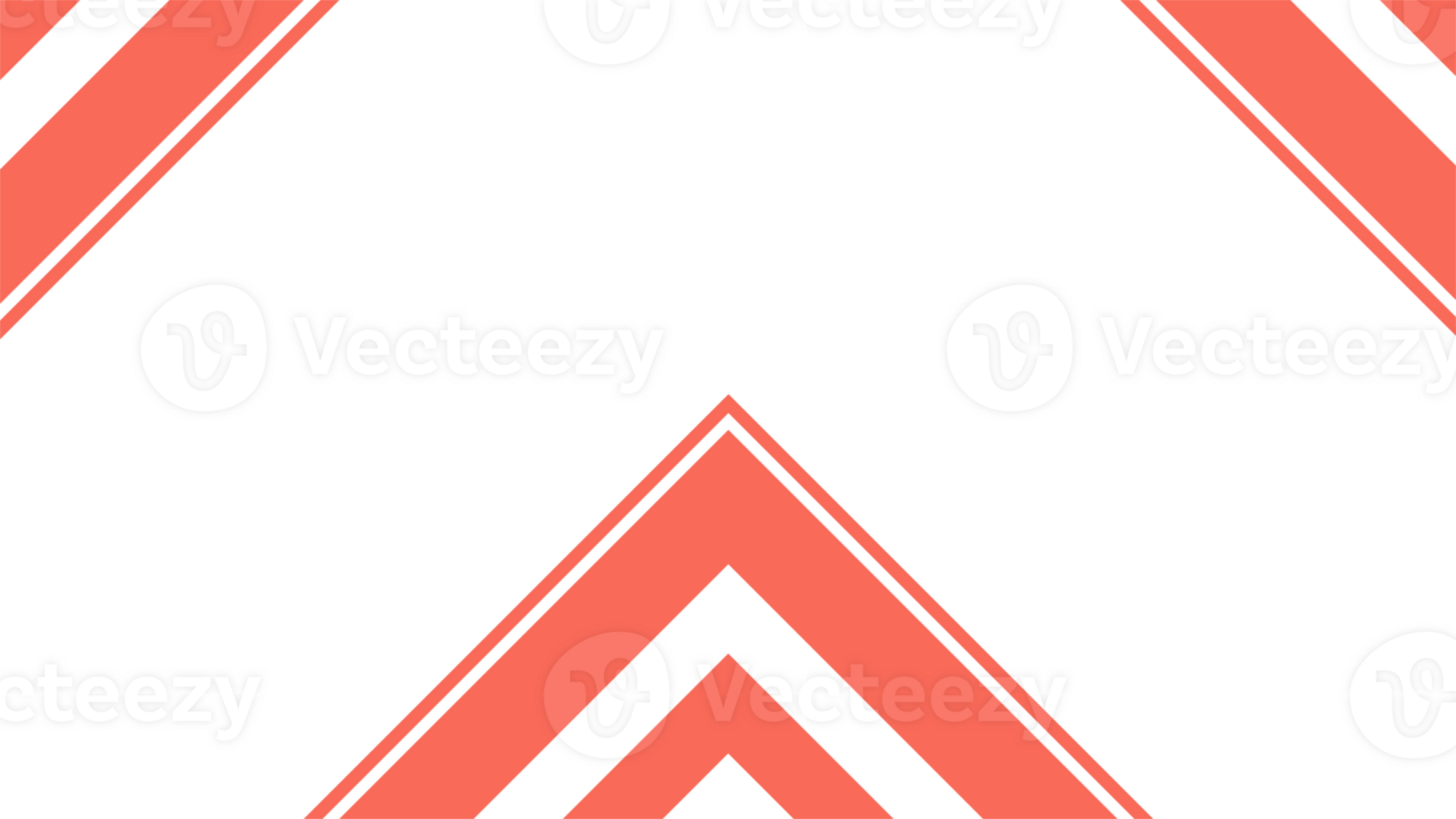 an orange and white chevron pattern on a transparent background png