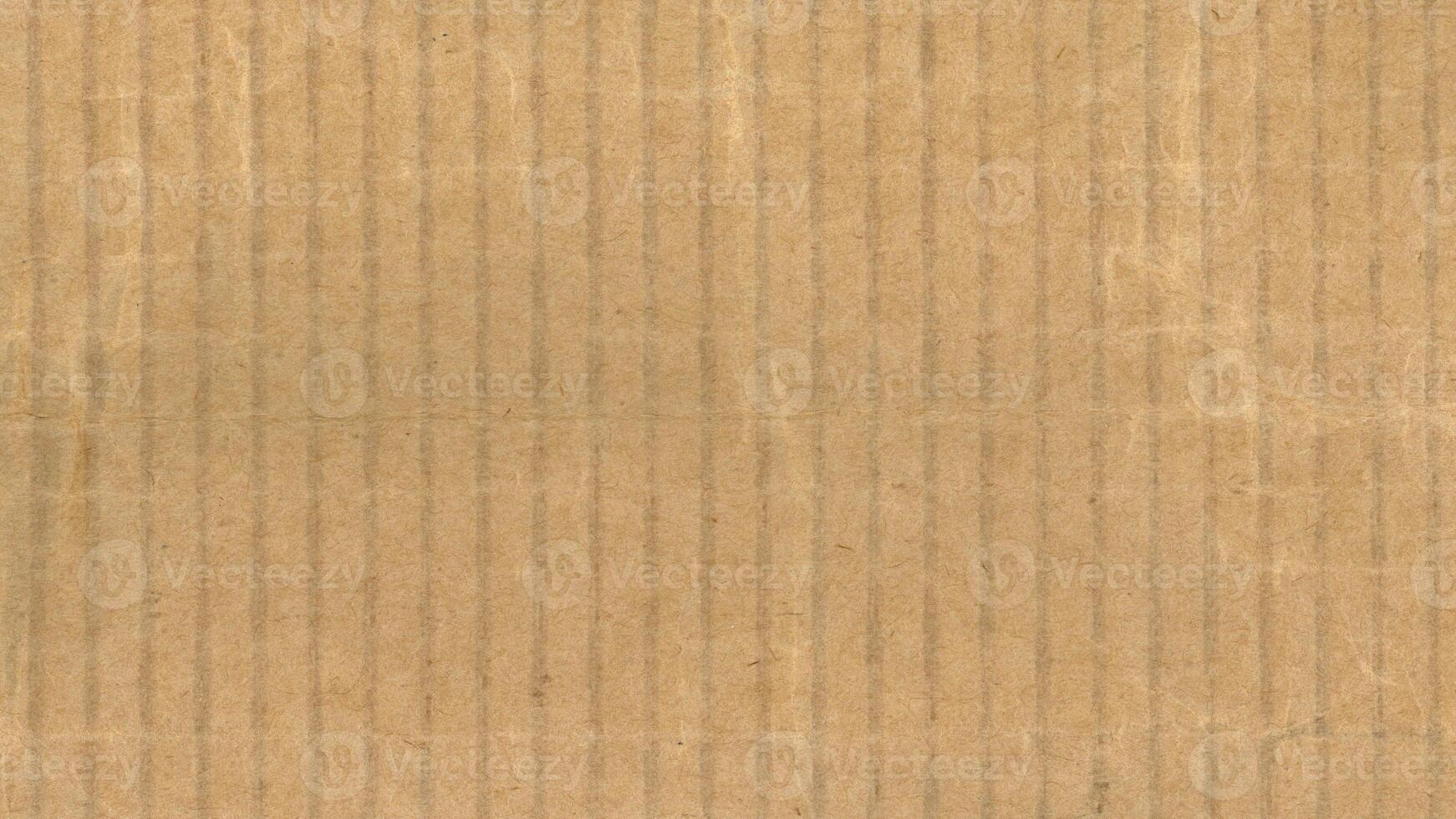 brown corrugated cardboard texture background photo