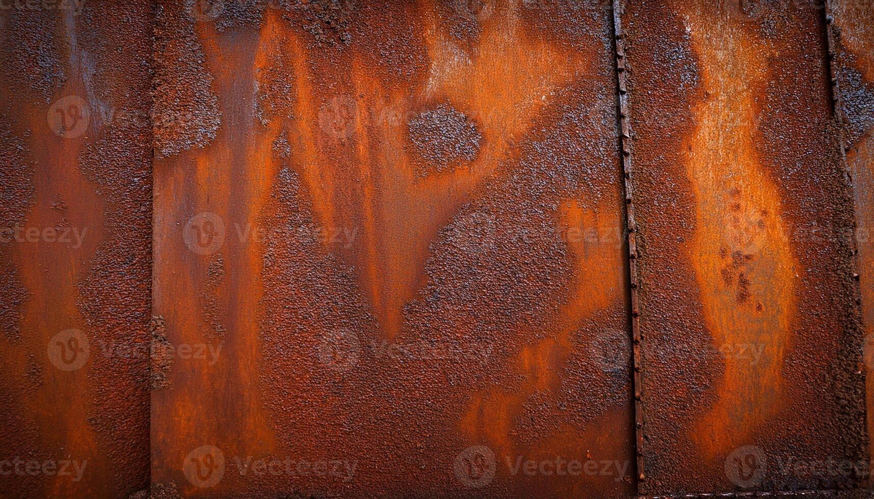 rusted steel metal texture background, photo