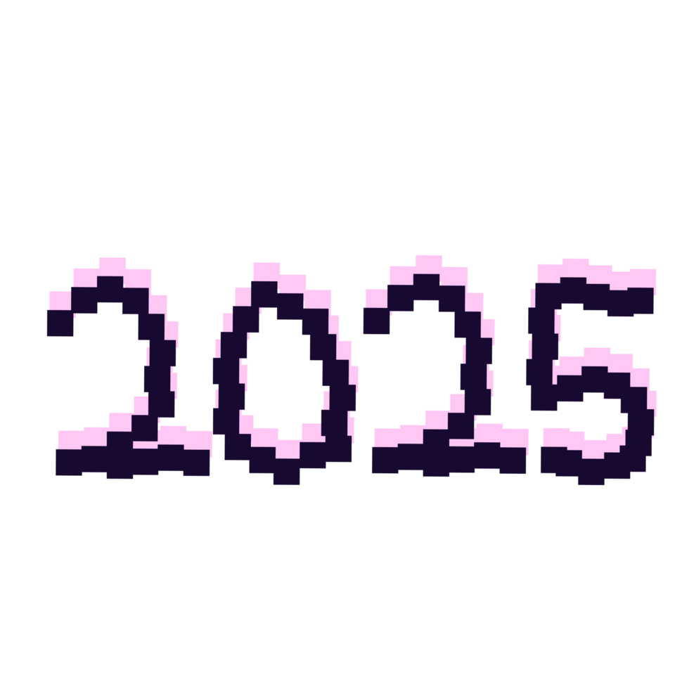 2025 new year doodle png
