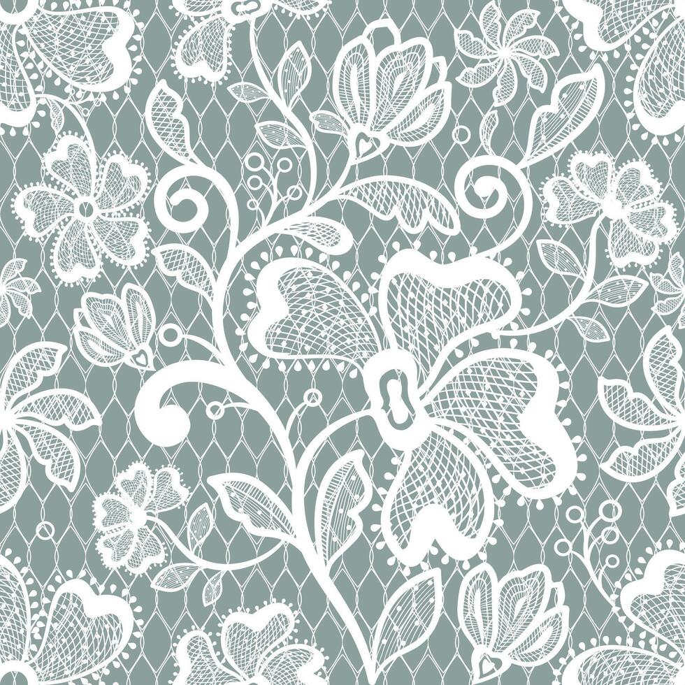 lace seamless pattern background Geometric ethnic oriental ikat seamless pattern traditional Design for background, carpet, wallpaper, clothing, wrapping, Batik, fabric, illustration embroidery. vector