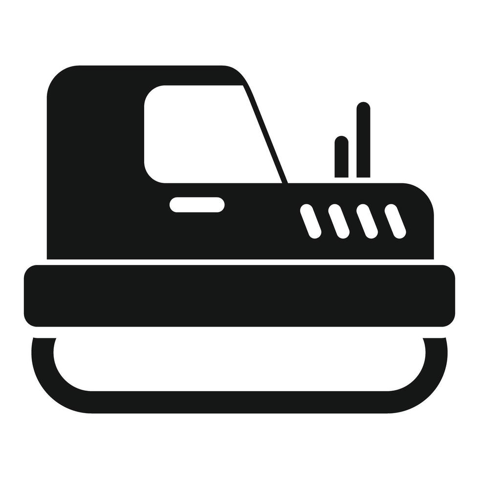 Moon rover exploring new planet surface icon design vector