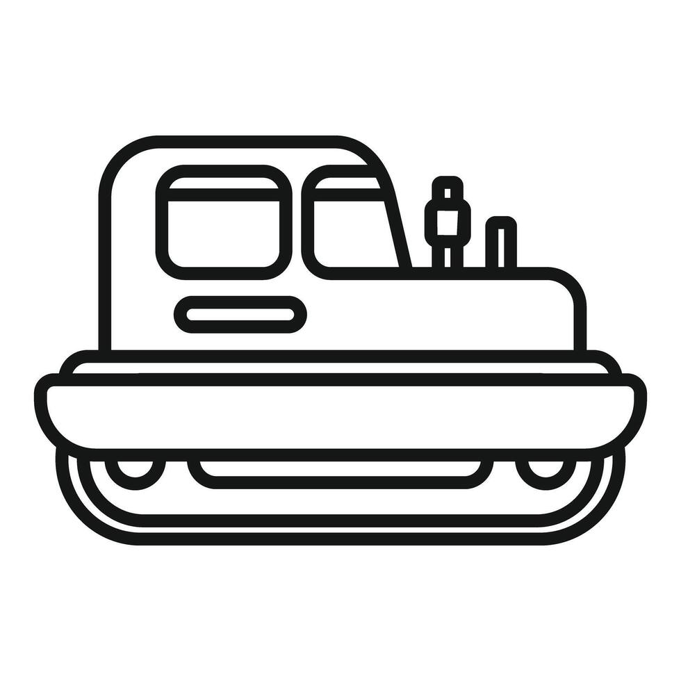 Powerful bulldozer driving forward on construction site vector
