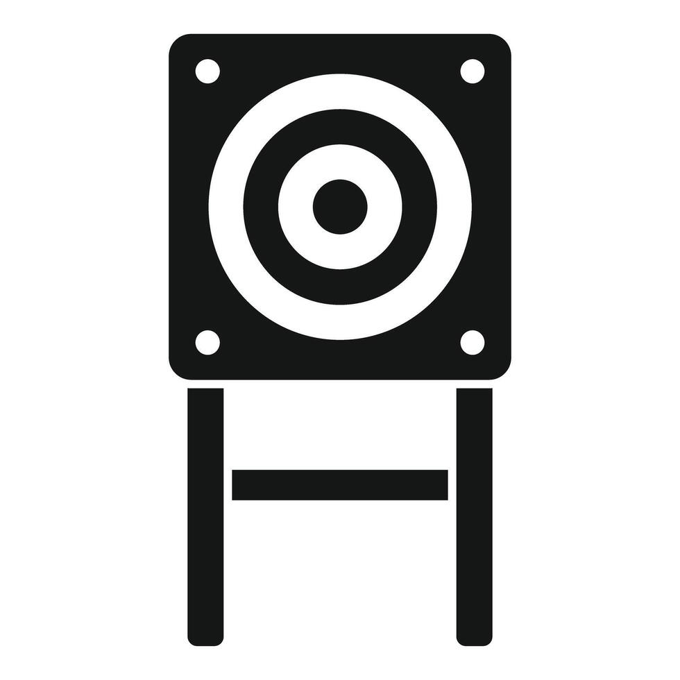 Professional sound system for music recording studio icon vector