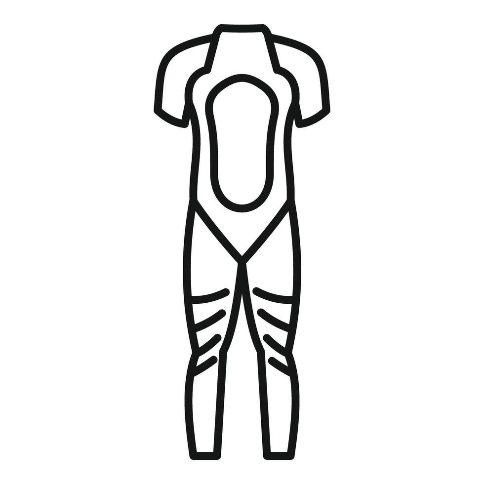 Thermal underwear icon representing heat keeping clothes vector